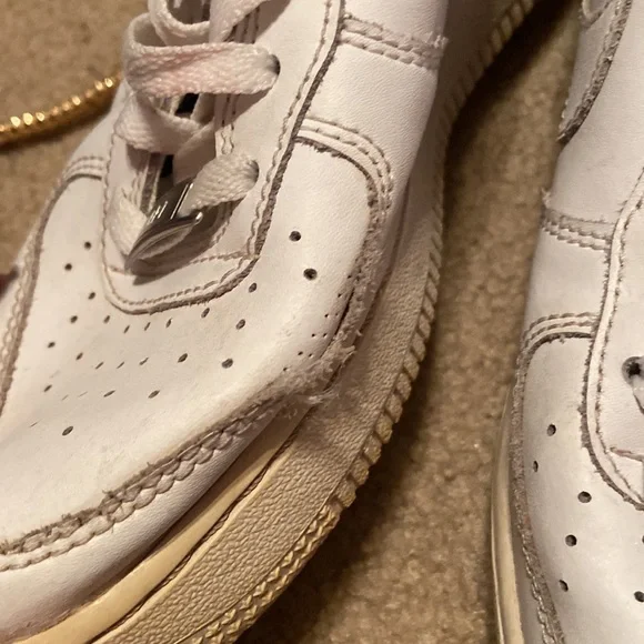 White Air Force Ones 💗 - Picture 4 of 11